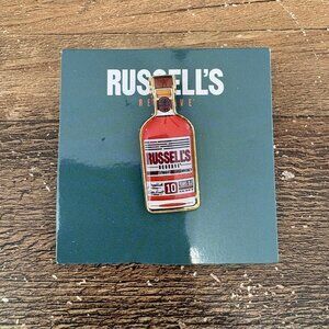Russell's Reserve Kentucky Straight Bourbon Whiskey 1 1/2" Lapel Hat Enamel Pin